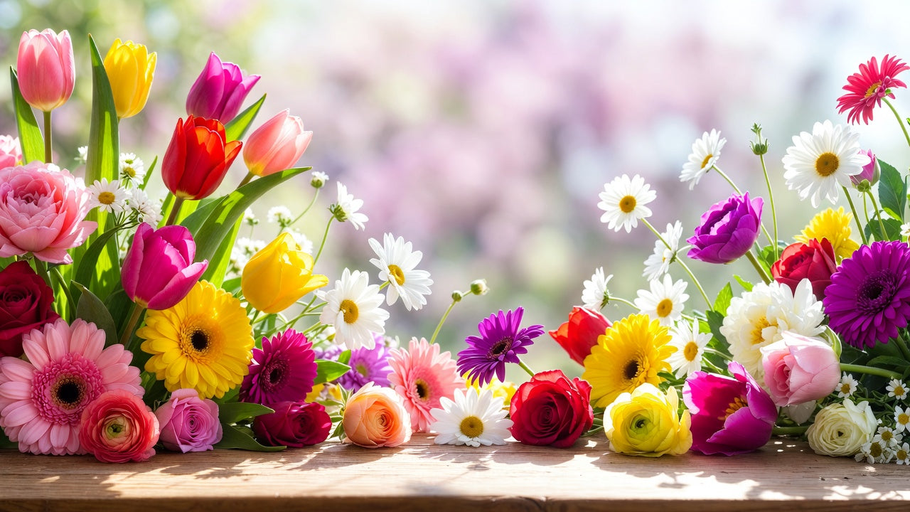 10 Flores Ideales para Regalar en Primavera
